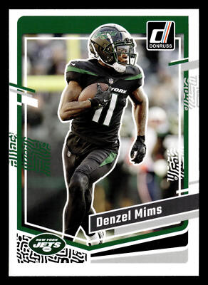 Denzel Mims 2023 Donruss #232 New York Jets NFL FOOTBALL *041