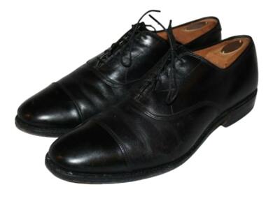 Allen Edmonds 5615 PARK AVENUE Mens Black Leather Cap Toe Oxfords