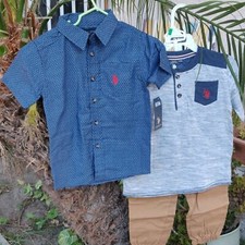 U.S. Polo ASSN. Boys set 3 piece size 5