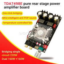 ZK-1602 TDA7498E Digital Amplifier Board 160W 2 Dual channel 220W Mono DC15V-35V