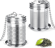 Filtro the Infusione 2 Pezzi Colino per Tisane Acciaio Inossidabile Filtro Da Tè