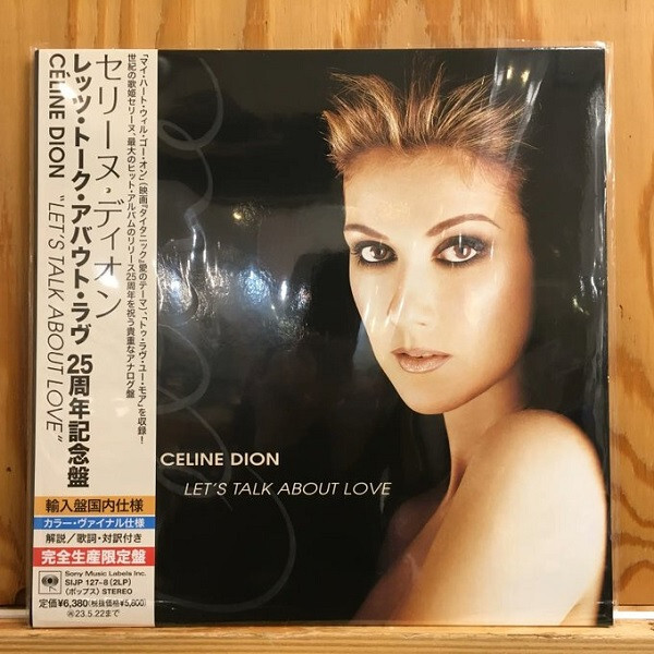 CÉLINE DION Let's Talk About Love JAPAN LP SIJP127 2022 NEW s14650