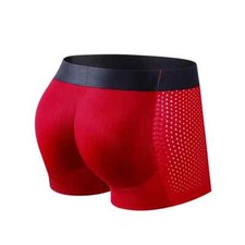 Hombres Calzoncillos Incorporados Falsos Levantador de Glúteos Potenciador Pantalones Cortos Boxer Calzoncillos Ropa Interior