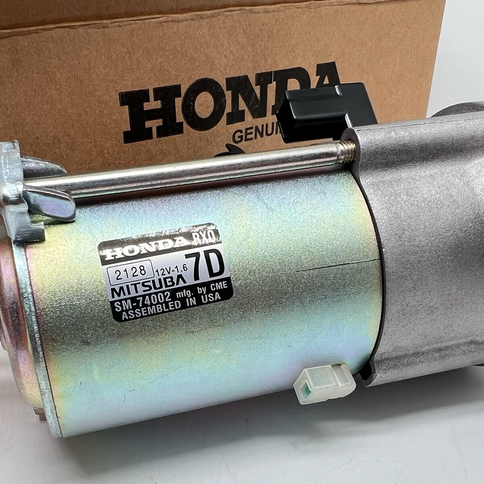 NEW Genuine Honda 31200-RX0-A02 OEM Starter for Civic CR-V Crosstour Acura ILX - Image 3 of 4