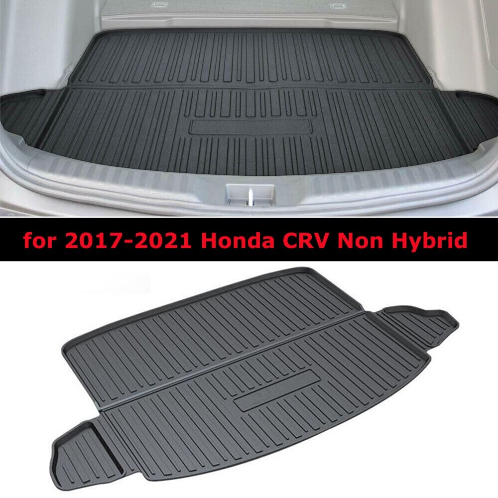 All Weather Floor Mats Rear Cargo Liner Trunk Mats For Honda CRV CR-V 2017-2022