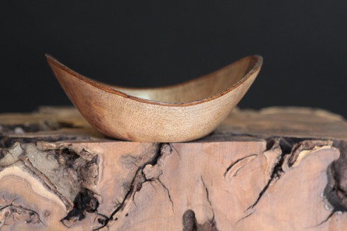 Bay Wood, Wooden bowl., hand made, lathe turned, wood. - 第 4/6 張圖片
