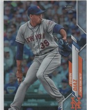 2020 Topps Series 2 Rainbow Foil #427 Edwin Diaz New York Mets Insert 18