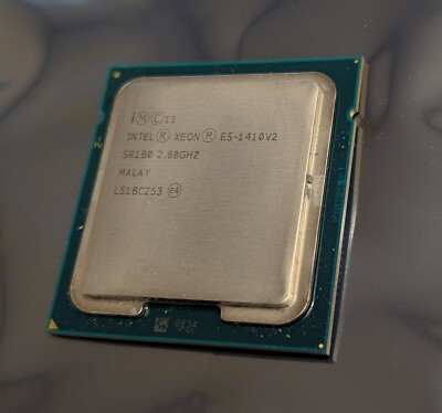 Intel Xeon CPU E5-1410 V2 2.8GHz 10MB Cache Quad Core Server Processor SR1B0