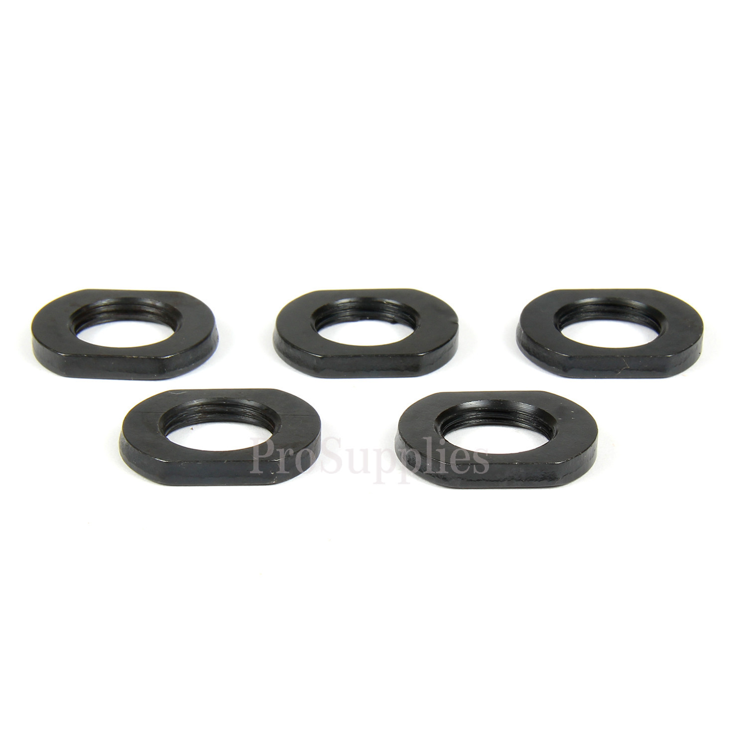 5 PCS 1/2x28 Crush Washer Type Adjustable Jam Nut for Muzzle Brake 223