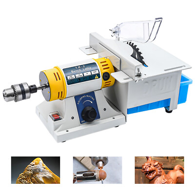 Gem Jade Tabletop Saw Machine Table Saw for Rock Lapidary Jewelry Cutting Tool/