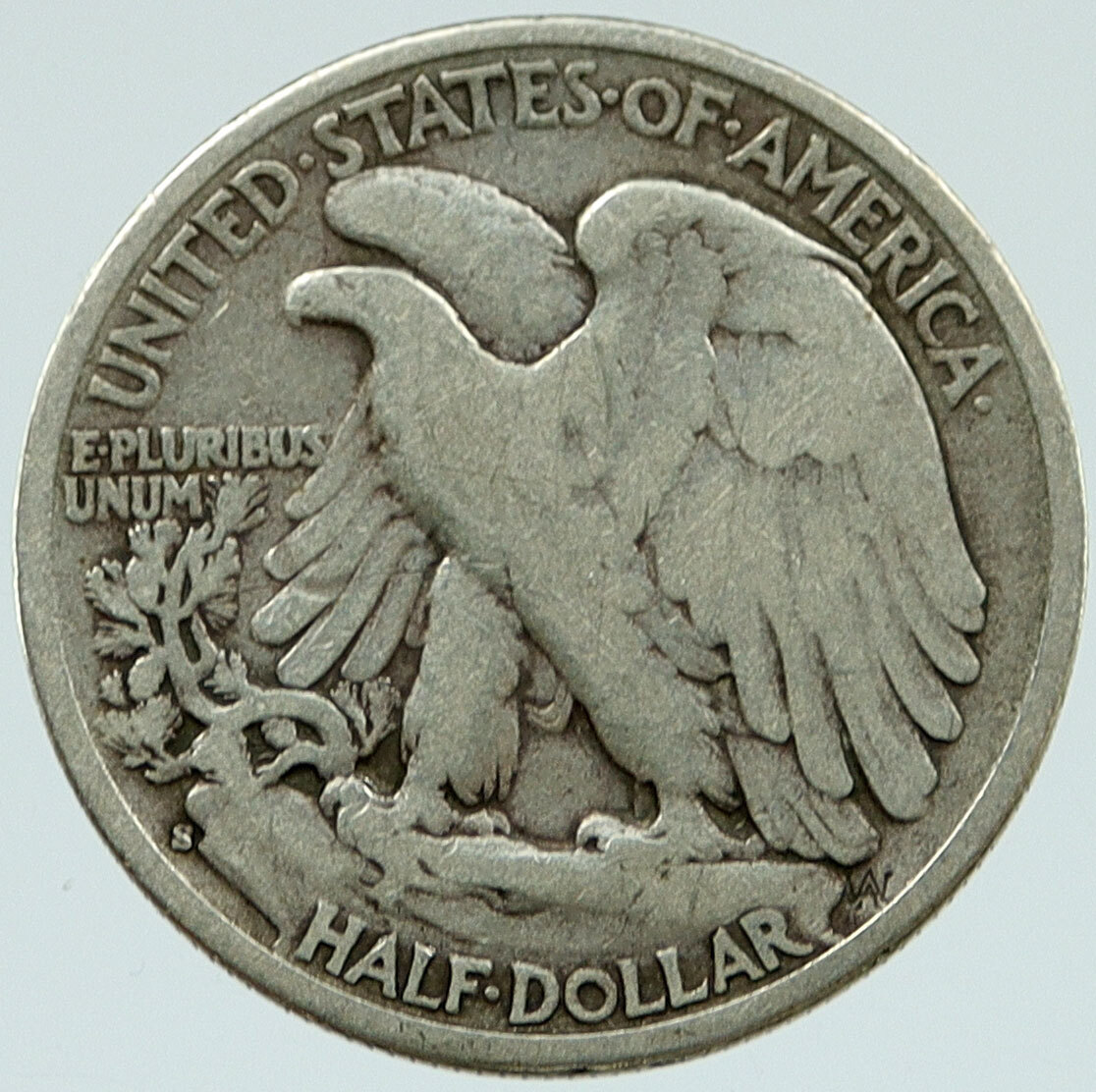 アメリカ 1944年 Walking Liberty 銀貨 ハーフドル 1944 S UNITED STATES US WALKING LIBERTY Silver Half Dollar