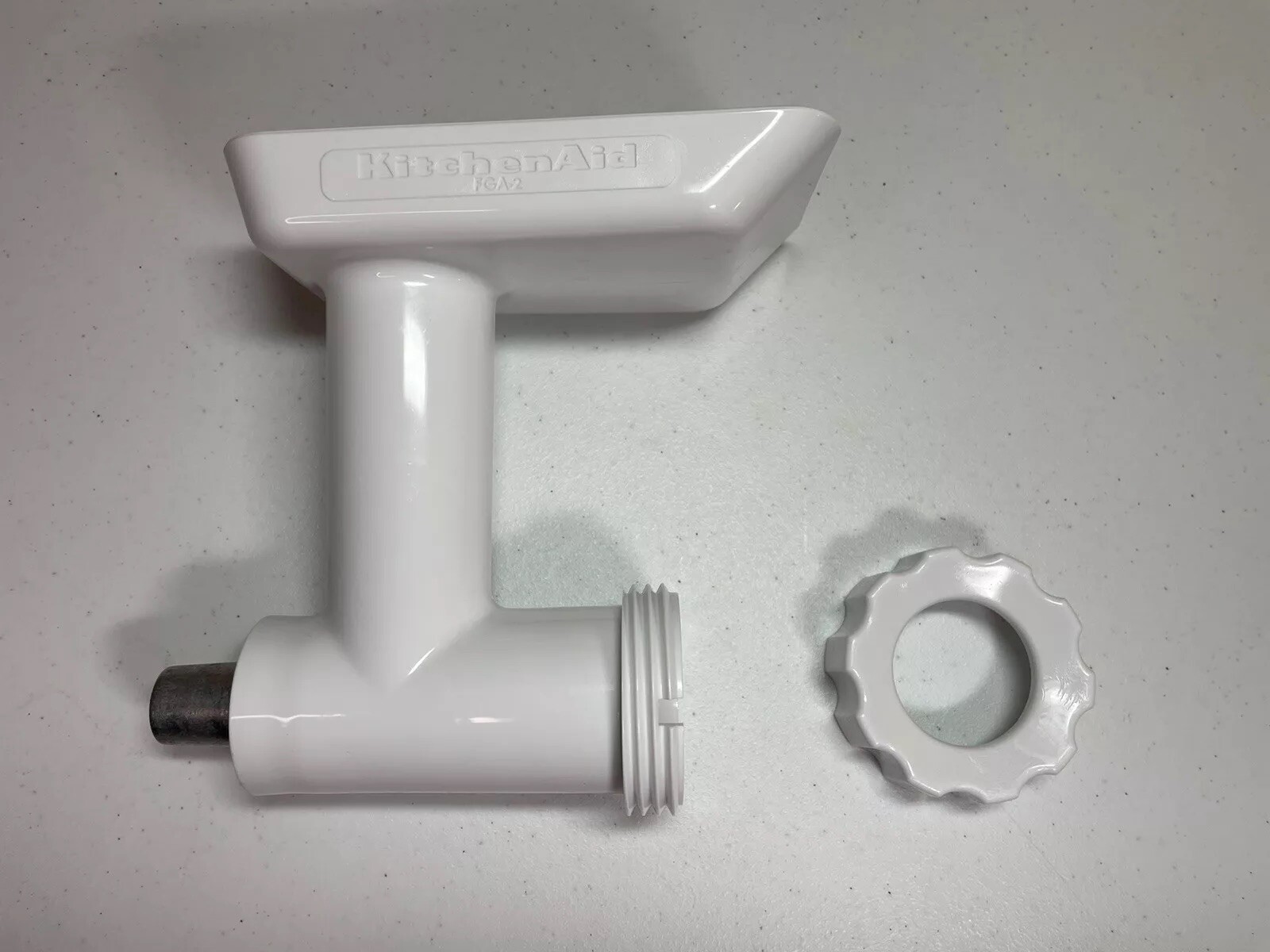 KitchenAid Mixer Food Grinder Attachment Stand Body FGA-2 for Meat and Veggies  -image