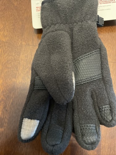 The North Face Boys Youth Denali Etip Gloves Small NWT Black - Picture 5 of 6
