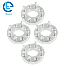 4× 1 inch 4x4 Wheel Spacers Adapters For EZ GO Club Car Golf Cart 1/2"x20 Studs