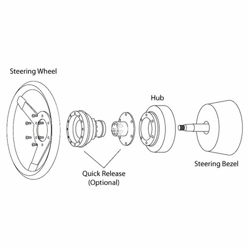 Suede Steering Wheel Short Hub Adapter Kit For 240SX 260Z 280Z 200X S13 S14 SR20 - Picture 8 of 8