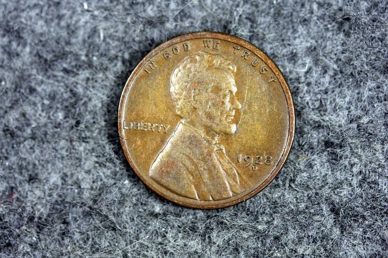 Estate Find 1928 - D Lincoln Wheat Cent!!  #J10222
