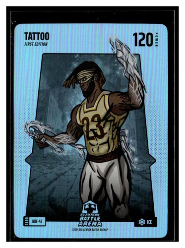 Bo Jackson Battle Arena Tattoo Ice Battlefoil Fernando Tatis Jr Padres