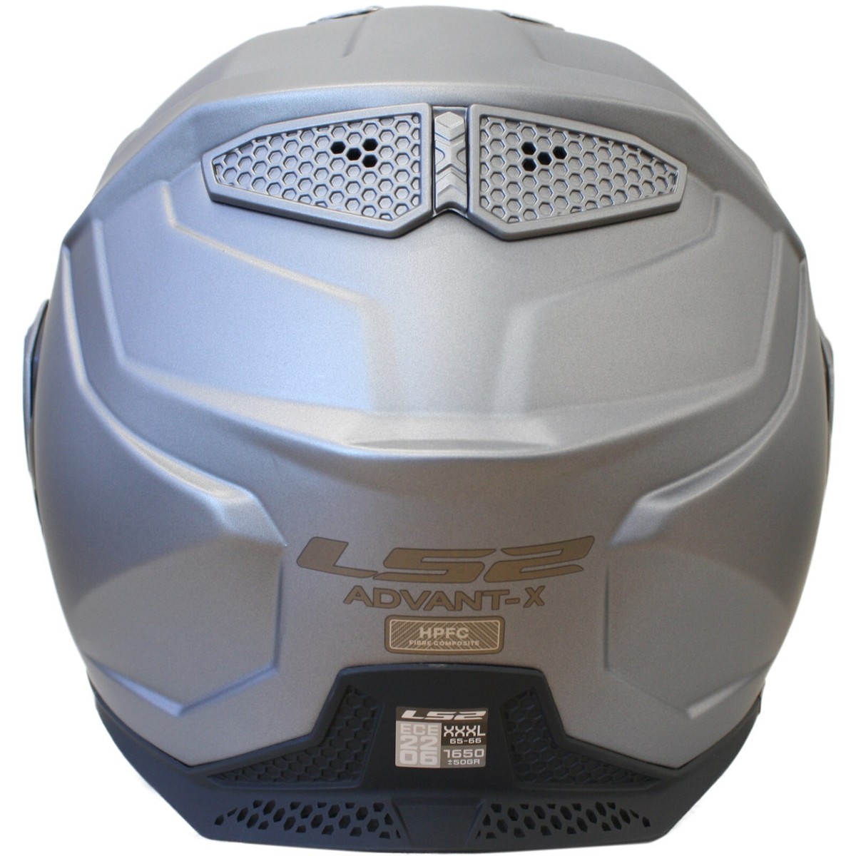 LS2 Motorcycle Helmet 3XL Advant X Solid FF901 - Flip Helmet Titan