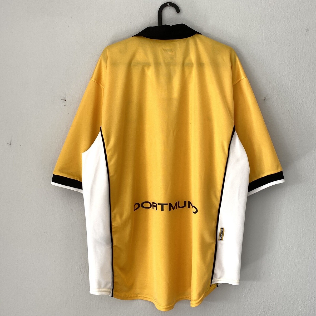 XL 1998 2000 BVB Borussia Dortmund Home Kit Nike Vintage