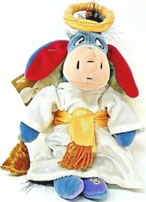 Vintage Eeyore Beanbag Plush Choir Angel 10" Tag Disney Store 2000