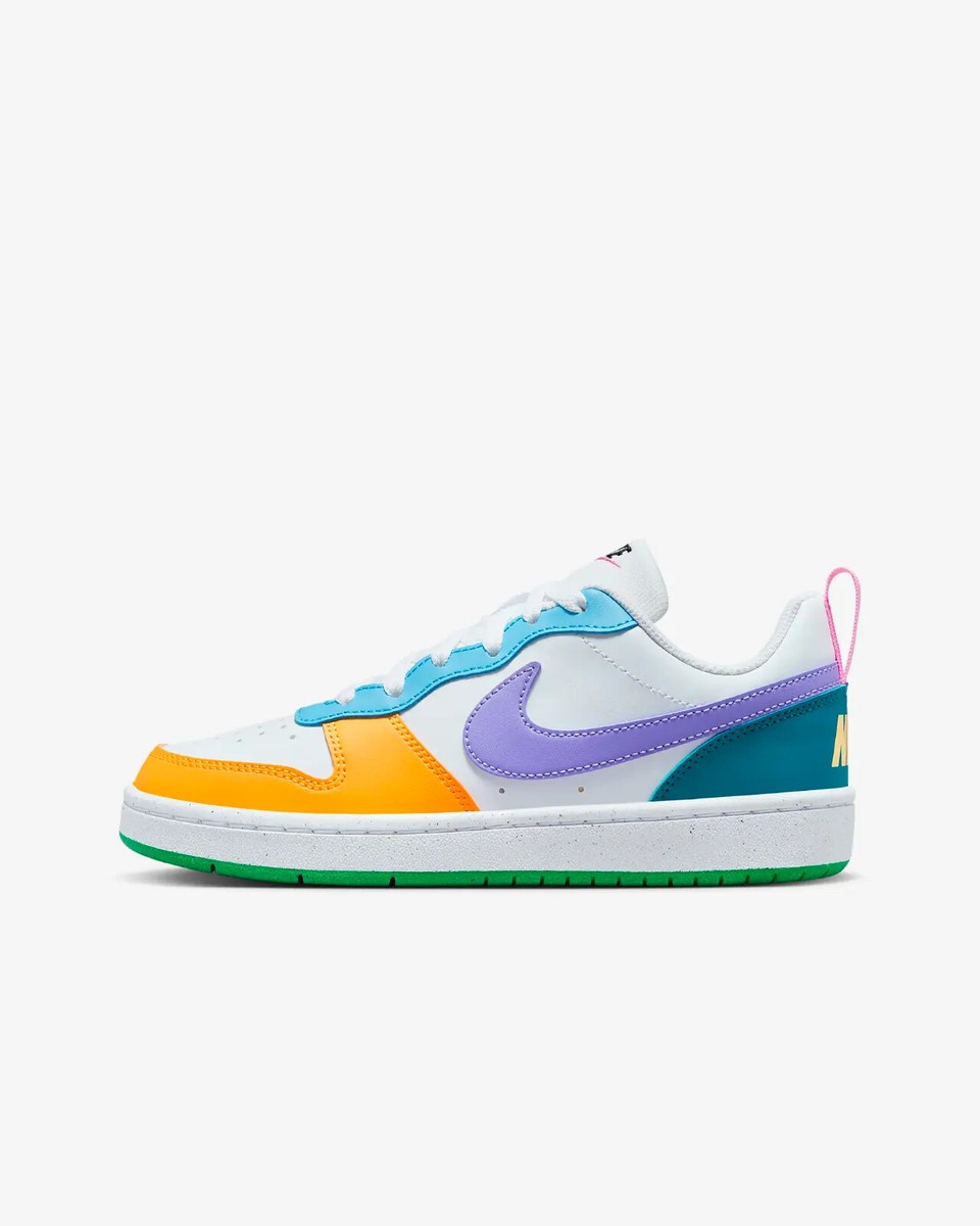 23cm ナイキ Court Borough Low Recraft(GS) Nike Kids' Grade School Court Borough Low Recraft GS | Academy