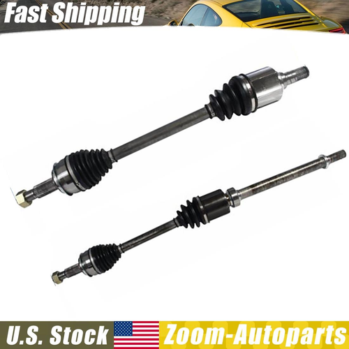 Front LH & RH Pair CV Axle Shaft For Nissan Rogue SUV FWD 2.5L L4 2014-2020