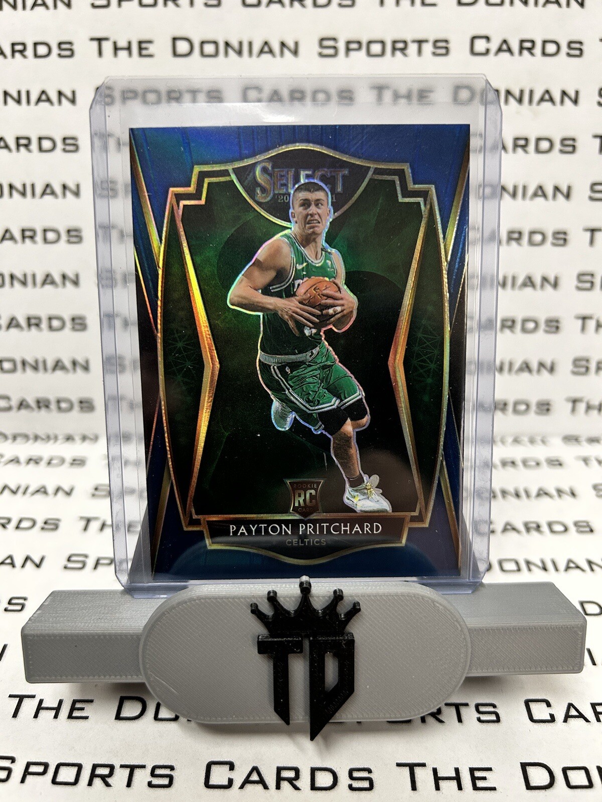 2020-21 Panini Select PAYTON PRITCHARD Base Blue Prizm Premier Level RC #196