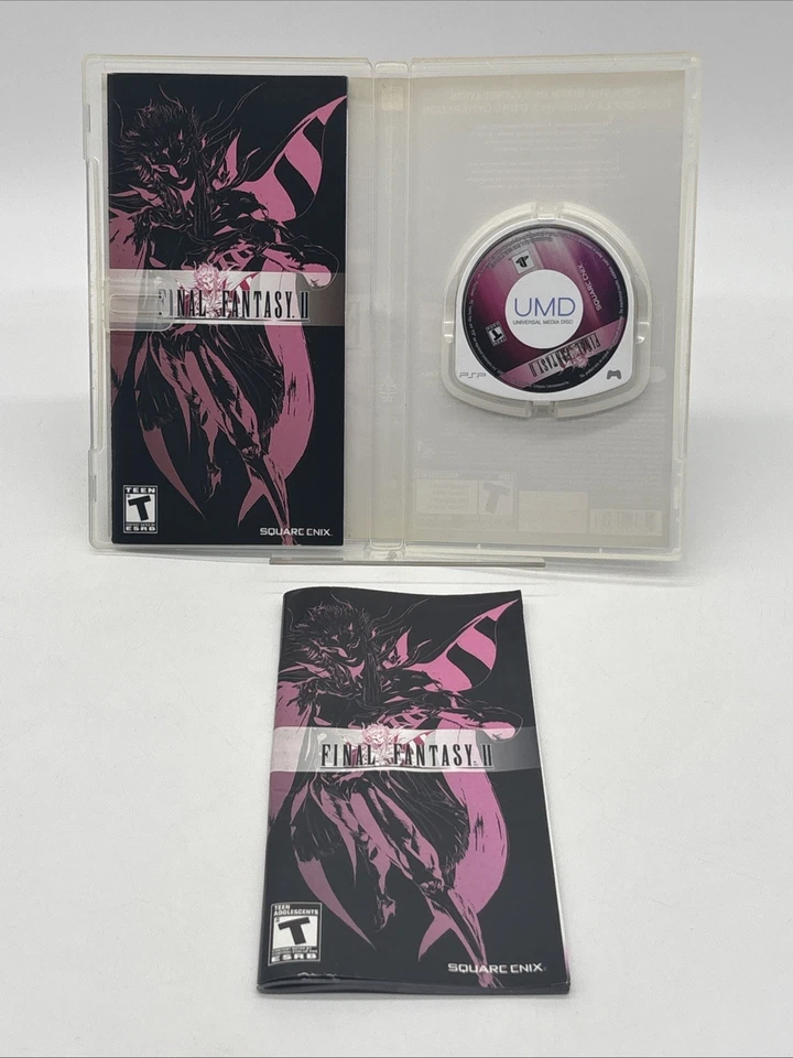 Final Fantasy II (Sony PSP, 2007) Complete CIB w/ English & French Manuals - Image 3 of 3