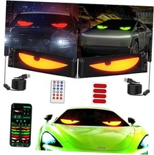 2PCS Devil Eyes Light for Cars,Programmable LED Eyes for Car, 4in x 14in