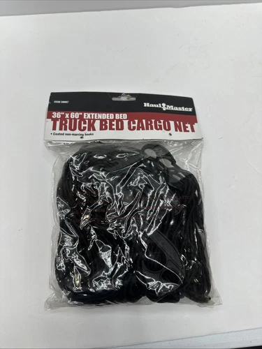 New Haul Master 36" x 60" Extended Bed Truck Bed Cargo Net Heavy Duty Storage