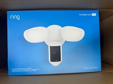 Ring Floodlight Cam Camera Wired Pro Retinal 4K 2025 New 2nd Gen - White