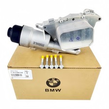 11428585235 Aluminum Oil Cooler Filter Housing for 2014-19 Mini Cooper BMW X1 X2