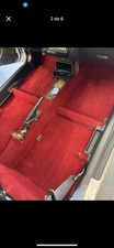 Jdm Honda Civic Ek Type R Ek9 Carpet Floor Mats Red Used Rare Good Condition Jdm Honda Civic Ek Type R Ek9 Carpet Floor Mats Red Used Rare Good Condition