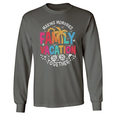 Making Memories Together - Family Vacation 2025 Long Sleeve Tshirt