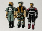 GI Joe ARAH Action Figure Lot. Wet Suit, Pathfinder, and Metal Head