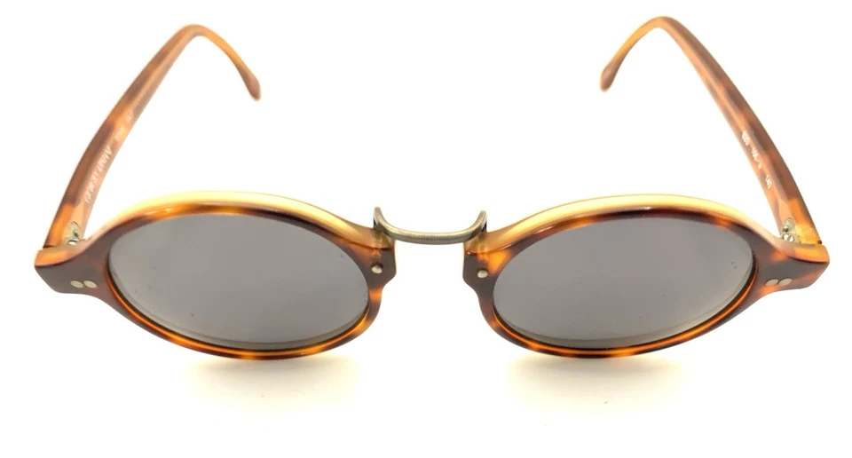 Gafas de sol Giorgio Armani 820 106-S marrón tortuga redondas marcos 140 Italia Foto 3 de 4