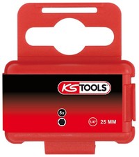 KS TOOLS 1/4" TORSIONpower Bit Innen6kant, 25mm, 1,5mm, 5er Pack