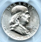 1960 Franklin Half Dollar, PCGS MS64