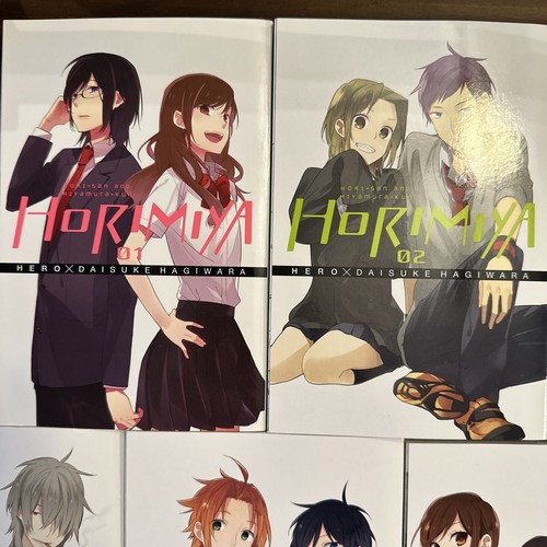 Horimiya Manga Volumes 1-7 English Softcover - Picture 2 of 12