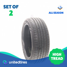 Set Of 2 Used 24545r20 Goodyear Assurance Maxlife 2 103v - 1232 Set Of 2 Used 24545r20 Goodyear Assurance Maxlife 2 103v - 1232