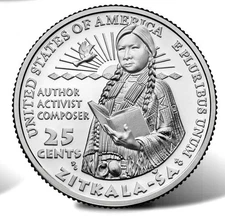 2024-S American Women Quarter ~ Zitkala-Sa ~Unncirculated