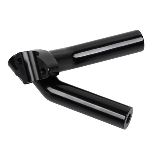 CNC 6.5" Pullback Handlebar Risers For Harley Low Rider Fat Boy FLSTF Road King - Picture 5 of 18