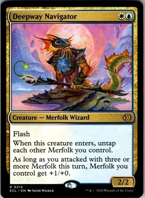 DEEPWAY NAVIGATOR mtg NM-M Lorwyn Eclipsed Rare