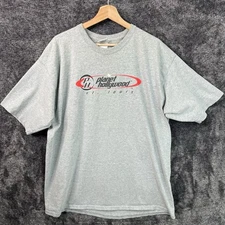 Planet Hollywood Shirt Men’s Size 2XL Gray St. Louis Missouri