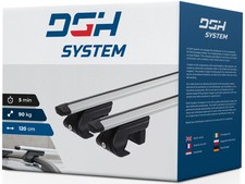 Dachträger RELINGTRÄGER für SUBARU Justy G3X VAN 5-Tür 2003-2007 max 90 kg