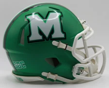 2025 Marshall Thundering Herd Custom Riddell Mini Helmet vs Georgia