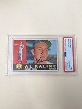 1960 Topps - Al Kaline #50 Autographed