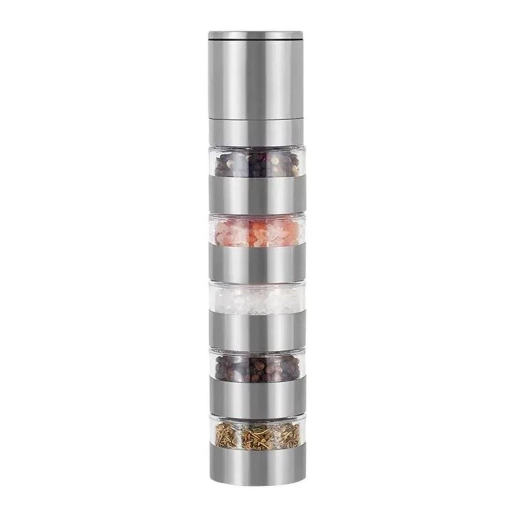 Pepper Grinder Salt and Pepper Ginder Stainless Steel Spice Grinder