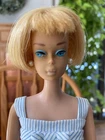 Vintage American Girl Barbie doll Blonde Original Paint Movie Date Dress # 933