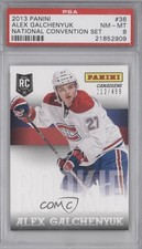 2013 Panini National Convention 212/499 Alex Galchenyuk #36 PSA 8 m5x